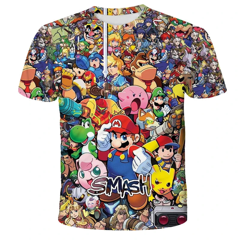 T-shirt SUPER MARIO enfant et adulte FANA ZONE