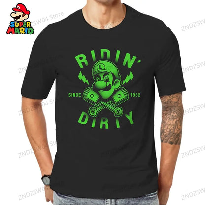 T-shirt SUPER MARIO LUIGI enfant et adulte - FANA ZONE