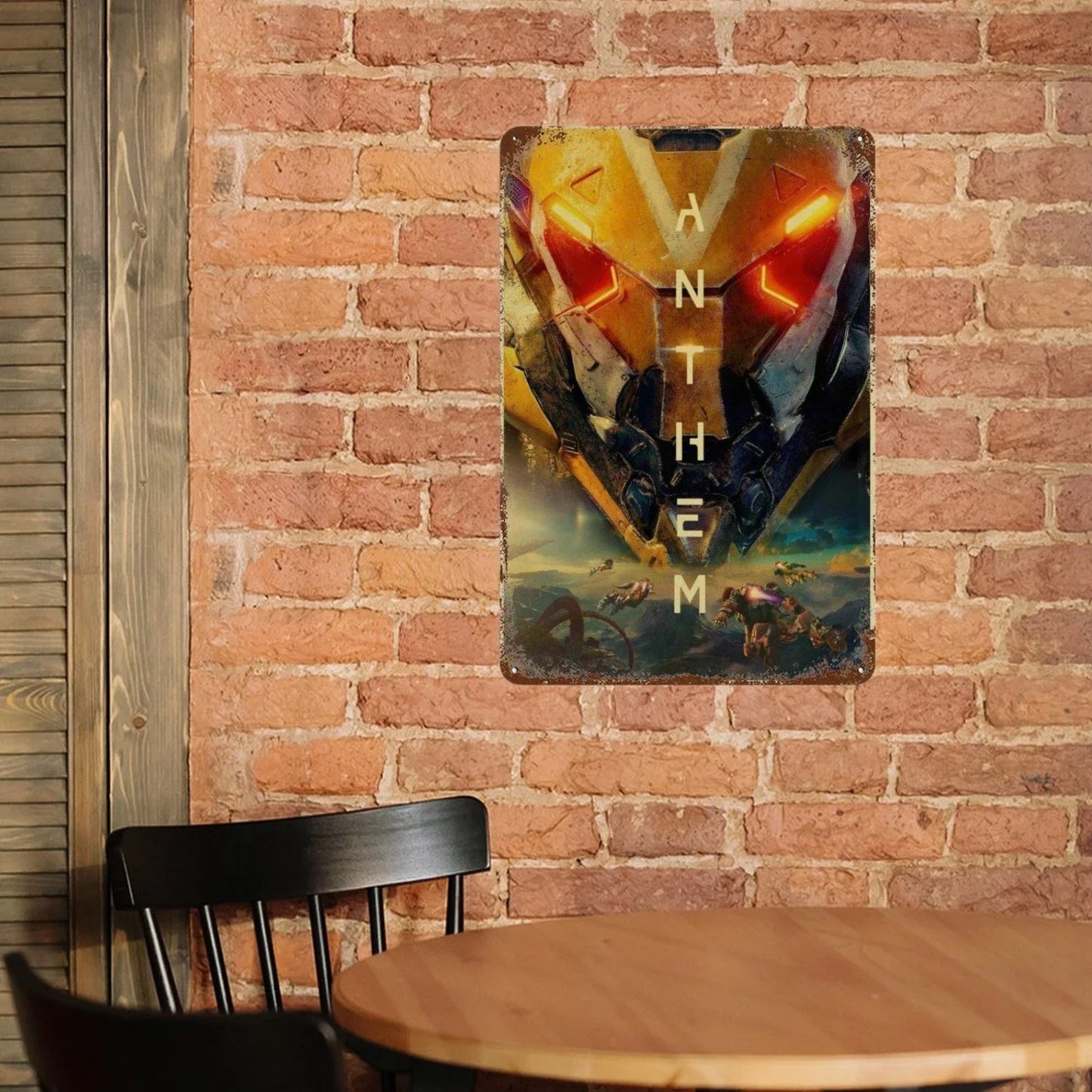 Plaque métallique jeux culte - FANA ZONE