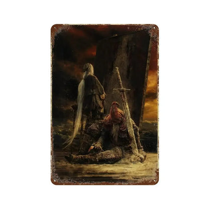 Plaque métallique jeux culte - FANA ZONE