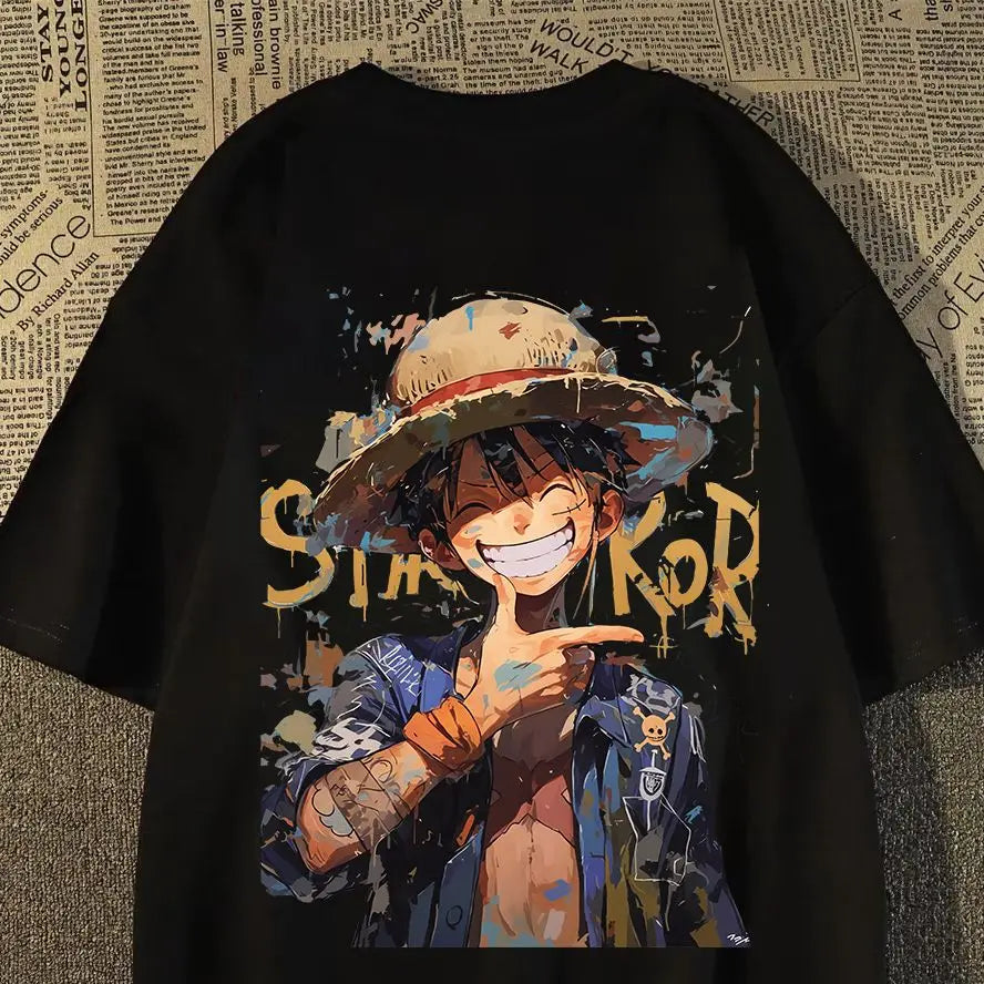 T-shirt ONE PIECE luffy 100% Coton adulte FANA ZONE