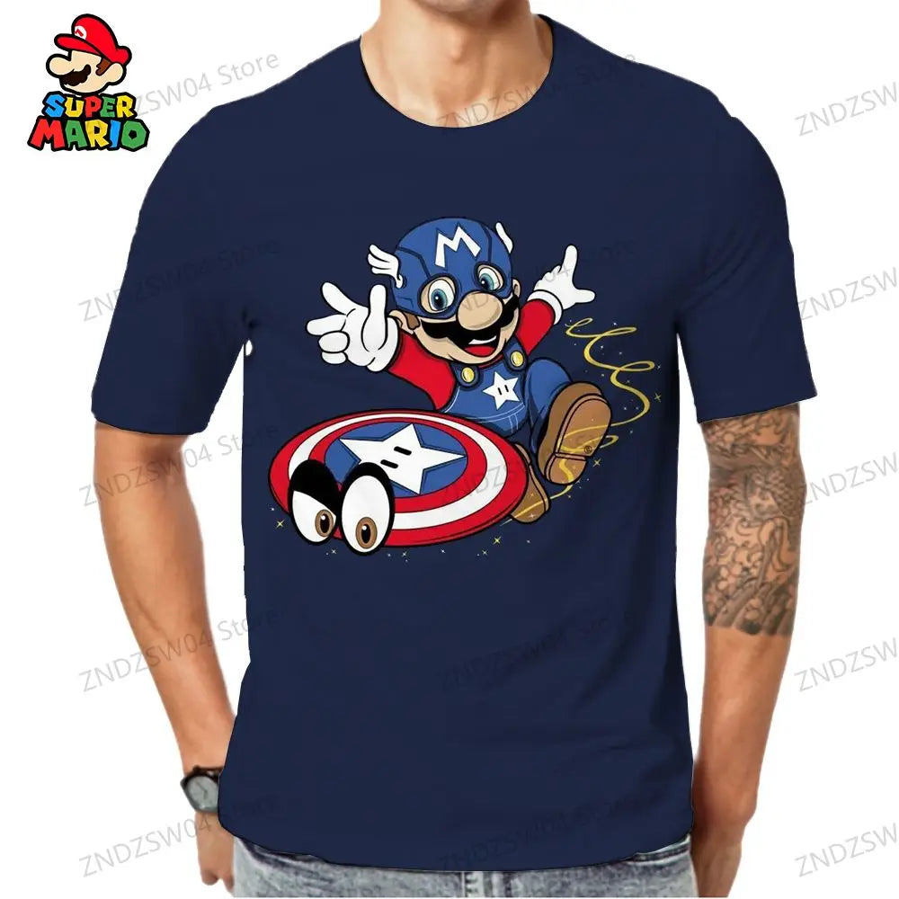 T-Shirt SUPER MARIO V1 pour enfant et adulte - FANA ZONE