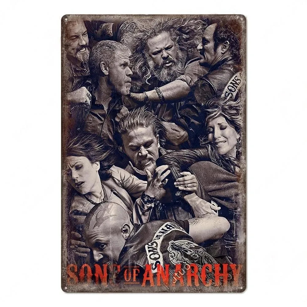 Plaque métallique série culte - FANA ZONE