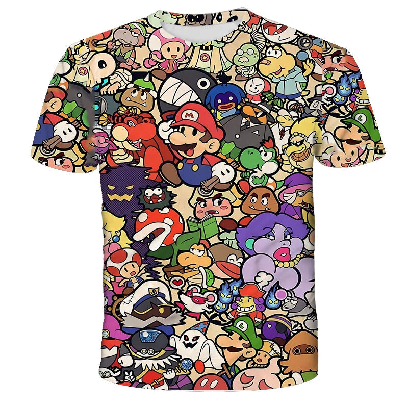 T-shirt SUPER MARIO enfant et adulte FANA ZONE