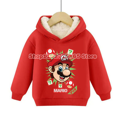 Sweat a capuche polaire SUPER MARIO enfant - FANA ZONE