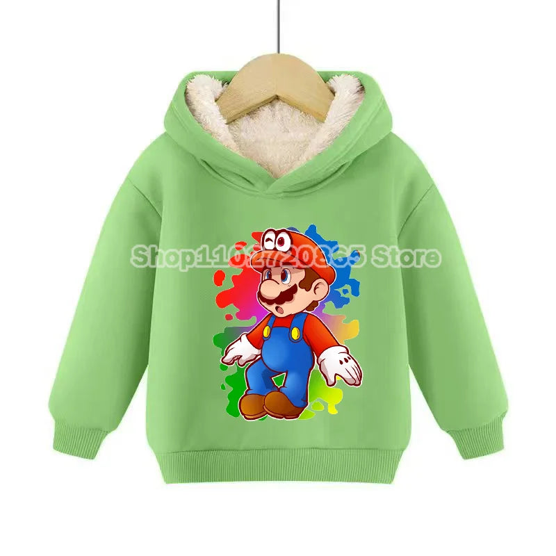 Sweat a capuche polaire SUPER MARIO enfant - FANA ZONE