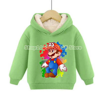 Sweat a capuche polaire SUPER MARIO enfant - FANA ZONE