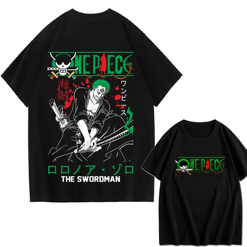 T-shirt ONE PIECE Zoro, Luffy enfant et adulte FANA ZONE