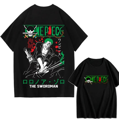 T-shirt ONE PIECE Zoro, Luffy enfant et adulte FANA ZONE
