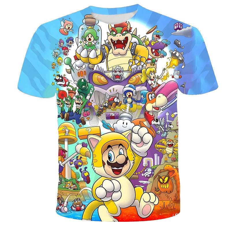 T-shirt SUPER MARIO enfant et adulte FANA ZONE