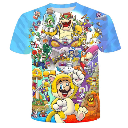 T-shirt SUPER MARIO enfant et adulte FANA ZONE