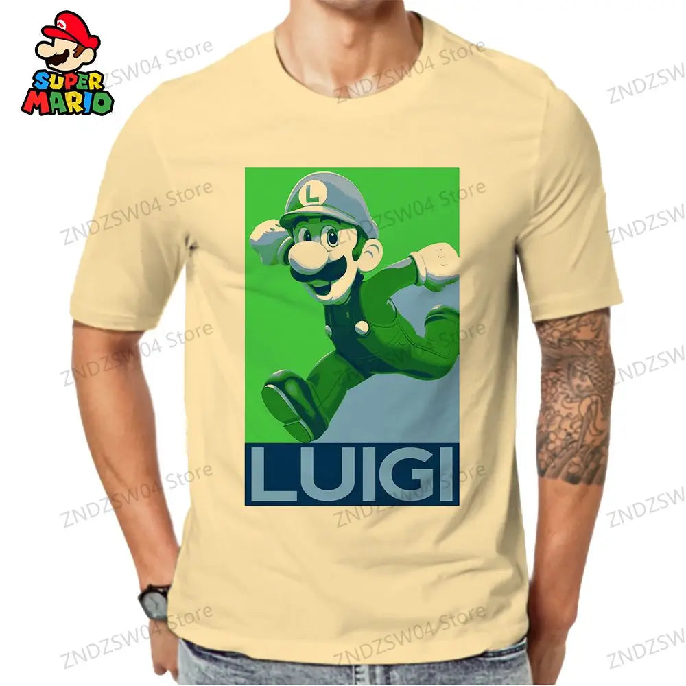T-shirt SUPER MARIO LUIGI enfant et adulte - FANA ZONE