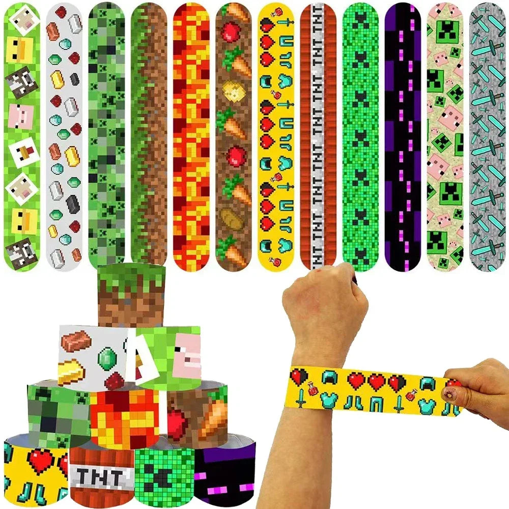 Bracelet MINECRAFT lot de 10 - 20 -30 - FANA ZONE
