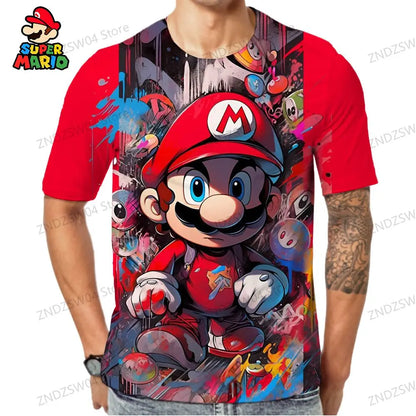T-Shirt SUPER MARIO V1 pour enfant et adulte - FANA ZONE