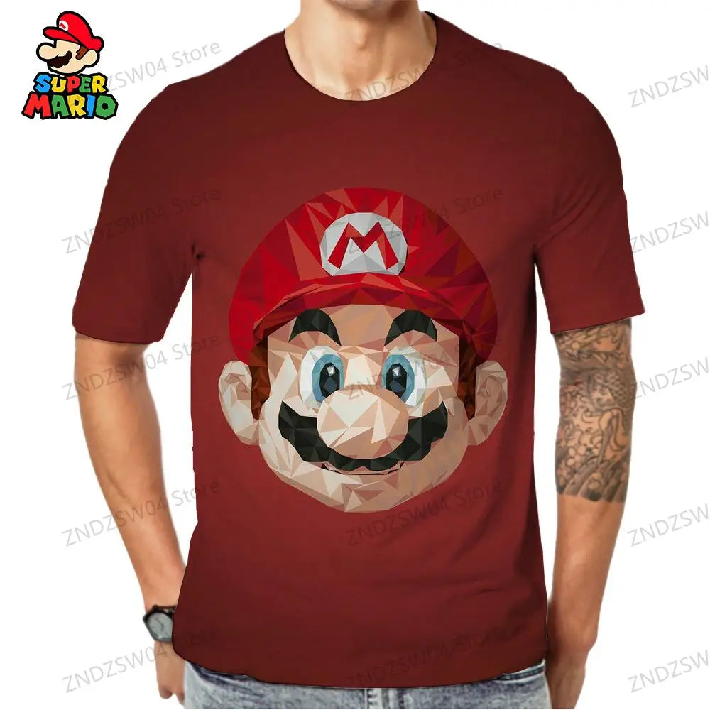 T-shirt SUPER MARIO V2 enfant et adulte - FANA ZONE