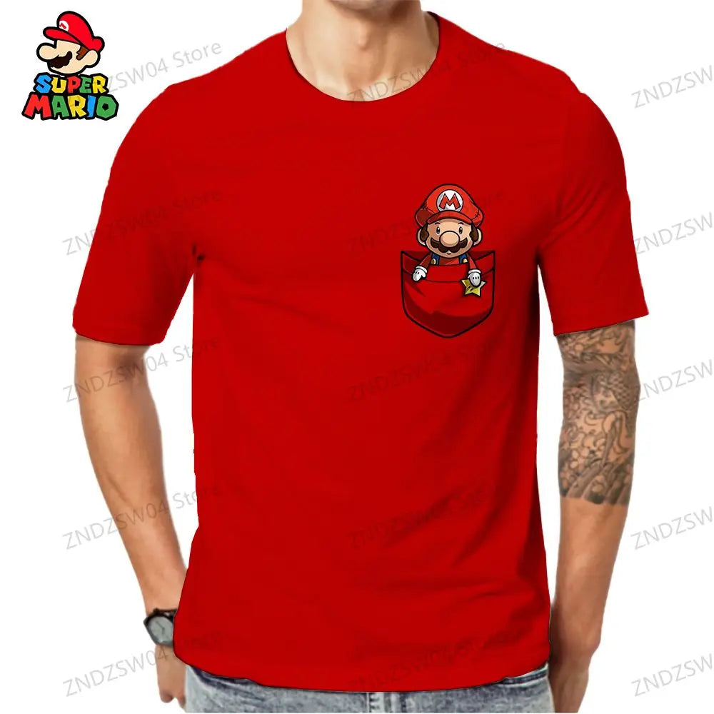 T-shirt SUPER MARIO LUIGI enfant et adulte - FANA ZONE