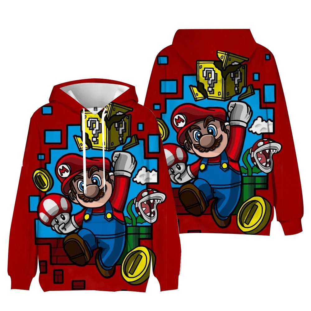 Sweat capuche SUPER MARIO enfant - FANA ZONE
