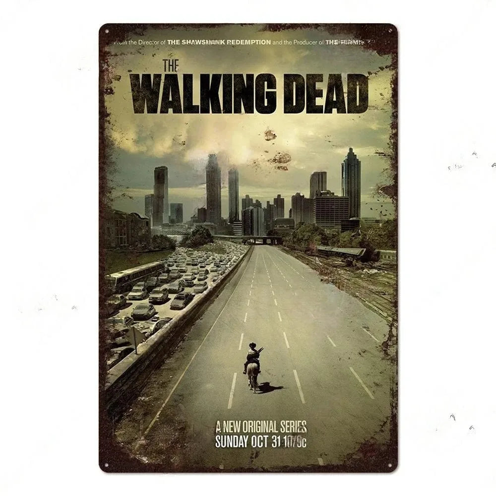 Plaque métallique série culte - FANA ZONE