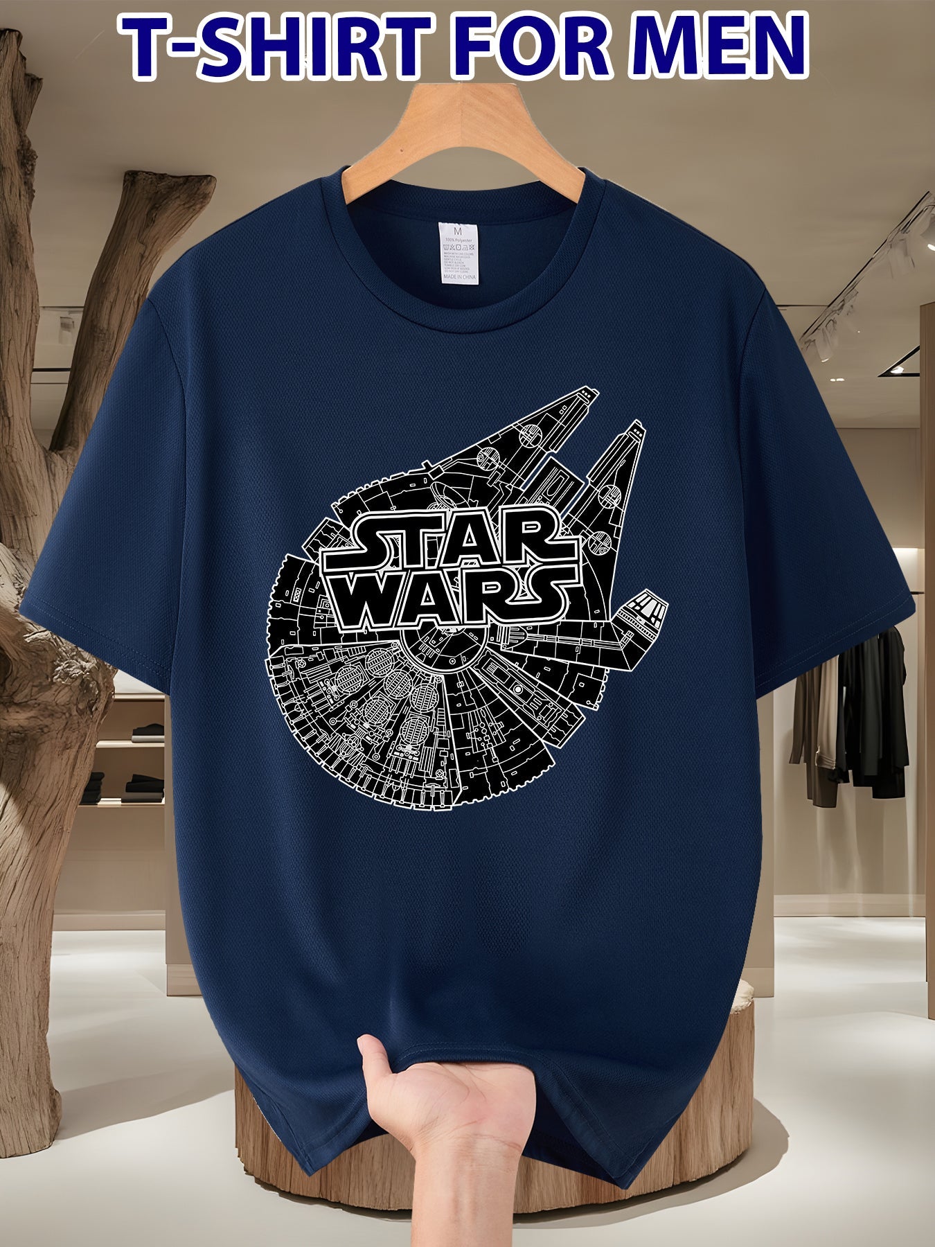 T-shirt adulte STAR WARS faucon millenium FANA ZONE